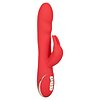 Vibrator Heated Ultra-Soft Rabbit Rosu