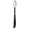 Beaded Cat-o-Nine Tails Negru