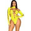 Body Leg Avenue Neon Galben S-L