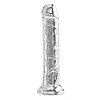 Clear Dildo 7.5 Inch Transparent