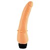 Vibrator Vinyl P-Shape 20cm Natural