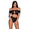 Set Obsessive Inessita Negru XL-2XL