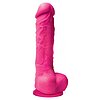 Dildo Cu Ventuza Colours Roz