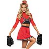 Costum Leg Avenue Varsity Cheerleader Babe Rosu S-M