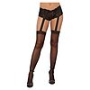 Dresuri Cu Portjartier Dreamgirl Garterhose Negru S-L