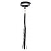 Zgarda cu Lesa Maze Tassel Choker Negru