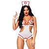 Costum Leg Avenue Naughty Nurse Body Alb XS-L