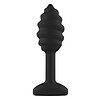 Swirl Anal Plug Negru