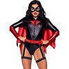 Costum Leg Avenue Bat Woman Bodysuit Negru L