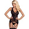 Corset Obsessive Emperita Negru S-M