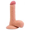 Dildo cu Ventuza The Ultra Soft Dude 3 Natural