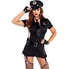 Costum Leg Avenue Dirty Cop Negru XS