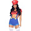 Costum Leg Avenue Gamer Babe Albastru L