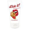 Gel Lick it! Strawberry 50 ml