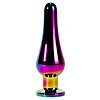 Anal Plug Secret Shine Metal S Rainbow Multicolor